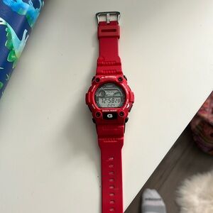 Red g shock